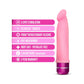 Luxe By Blush Purity Pink Gode Vibratoire de 19 cm