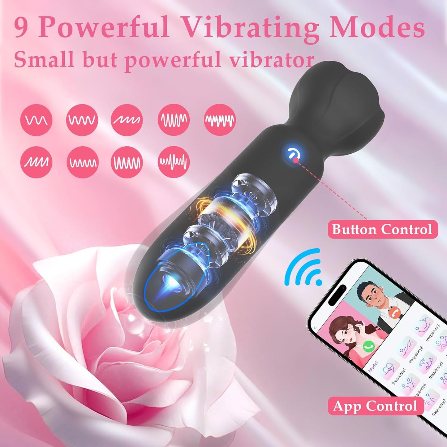 LuxeLink App Bullet Vibrator