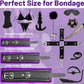 Set de bondage de preliminares de 15 piezas LuxePlay