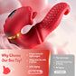 LuxeRose Vibrador de lengua para clítoris y punto G