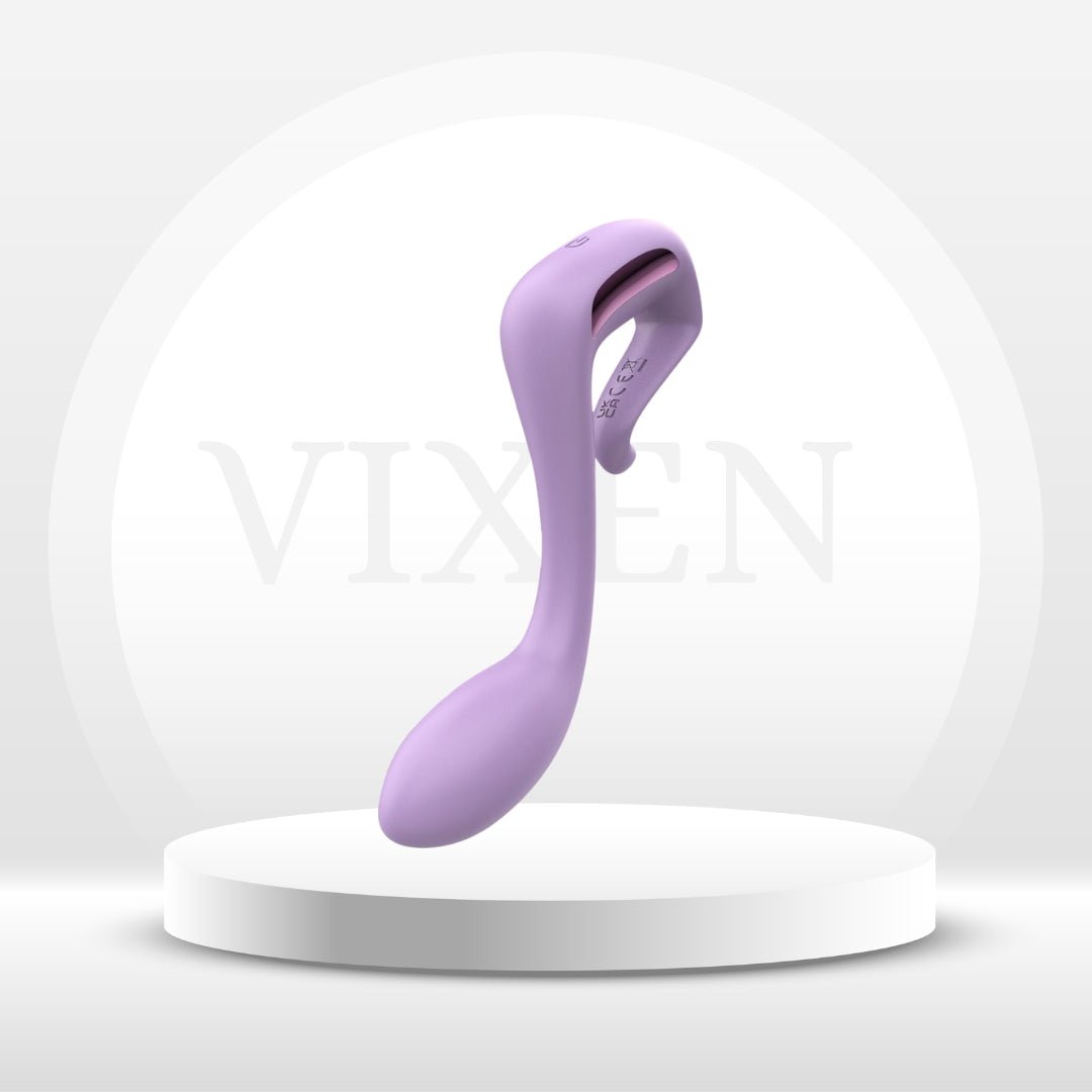 Vibrador LyricPulse curvo para punto G y próstata