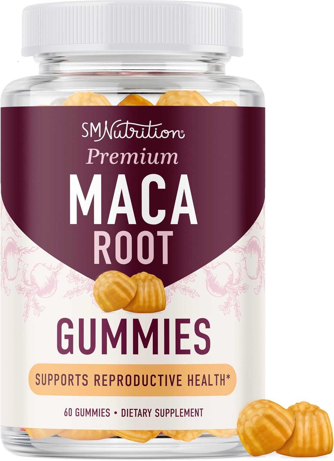 Gomitas de raíz de maca – Apoyo para la libido, la energía y las hormonas