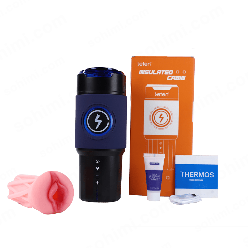 THERMOS|Automatic Hand-Free Thrusting Male Masturbator