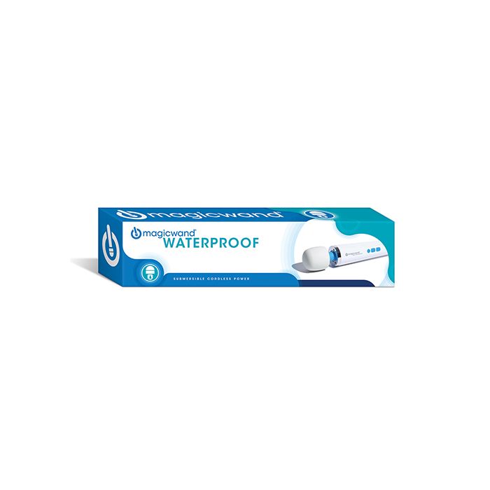 Masajeador tipo varita recargable Magic Wand resistente al agua