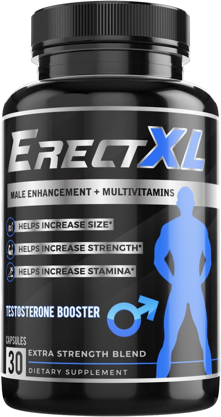 Potenciador Masculino + Multivitamínico – Energía y Soporte para el Tamaño