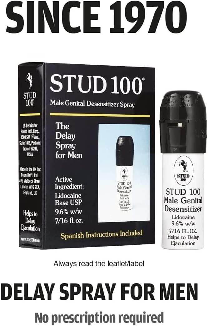 Spray retardante desensibilizante genital masculino