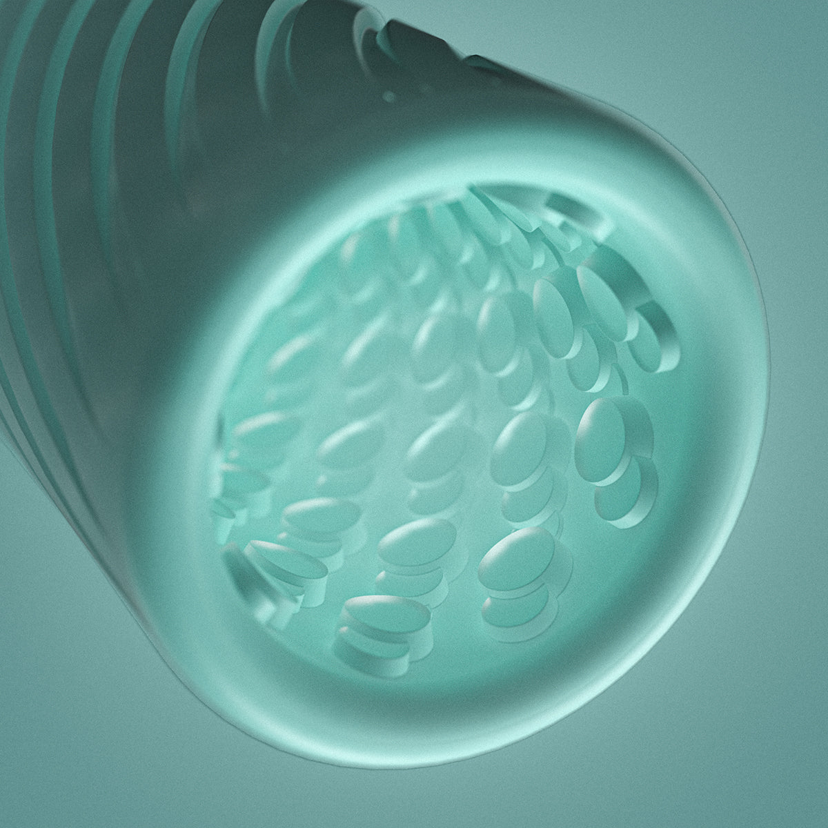 Arcwave Ghost Reversible Stroker de Silicona Menta