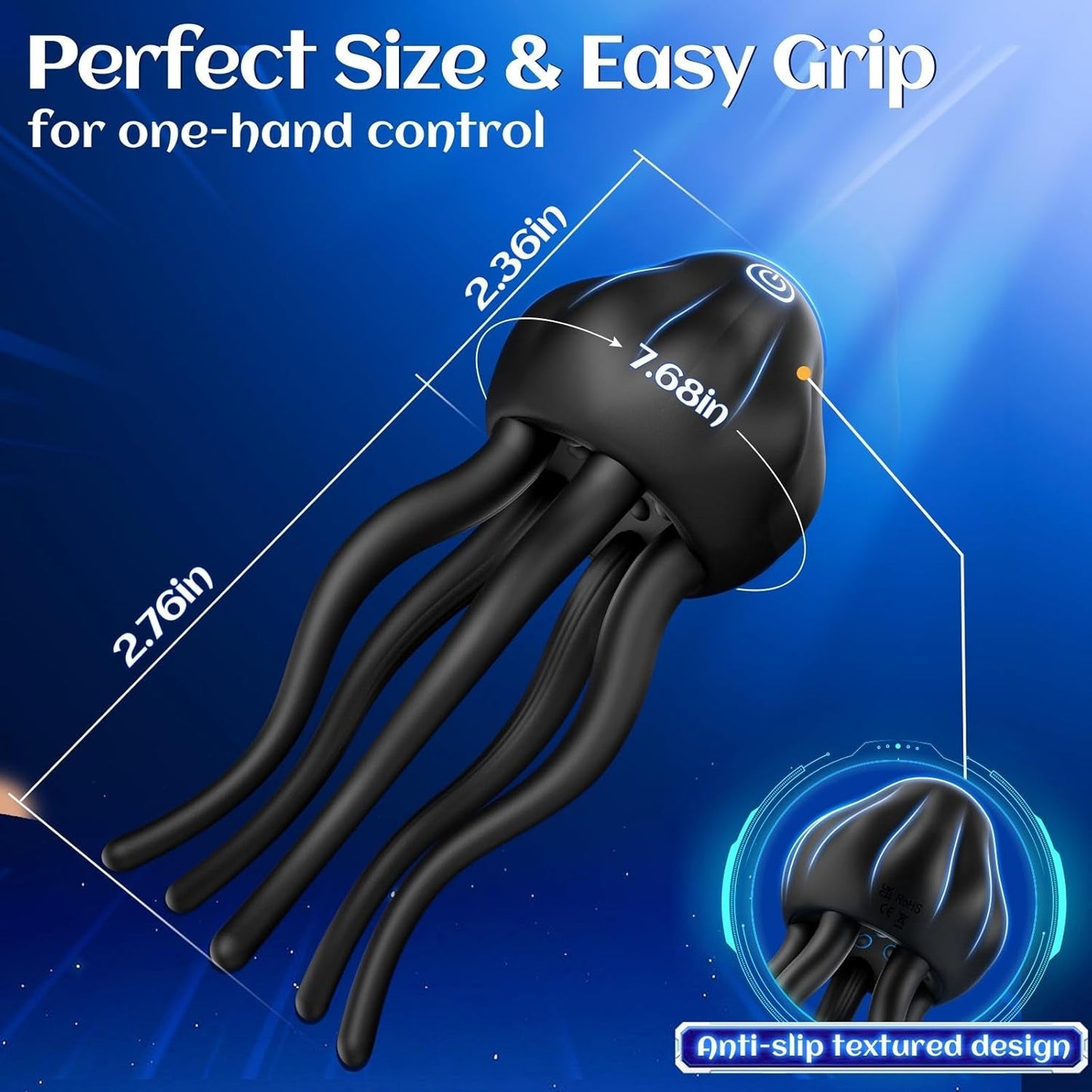 Tentara 360 Vibrador para Hombres Medusa | 10 Modos