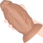 MegaThick 4" Wide Dildo for Extreme Stretch
