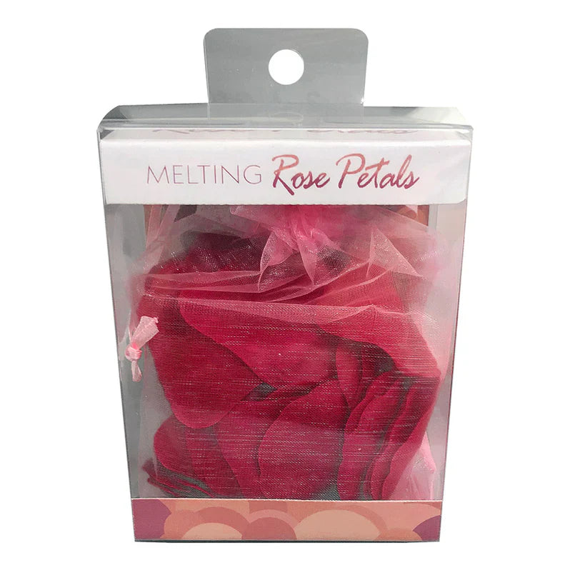 Pétalos de rosa fundidos