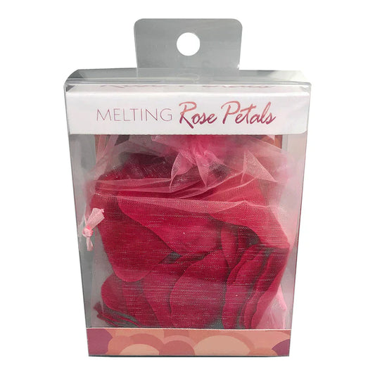 Pétales de rose fondus