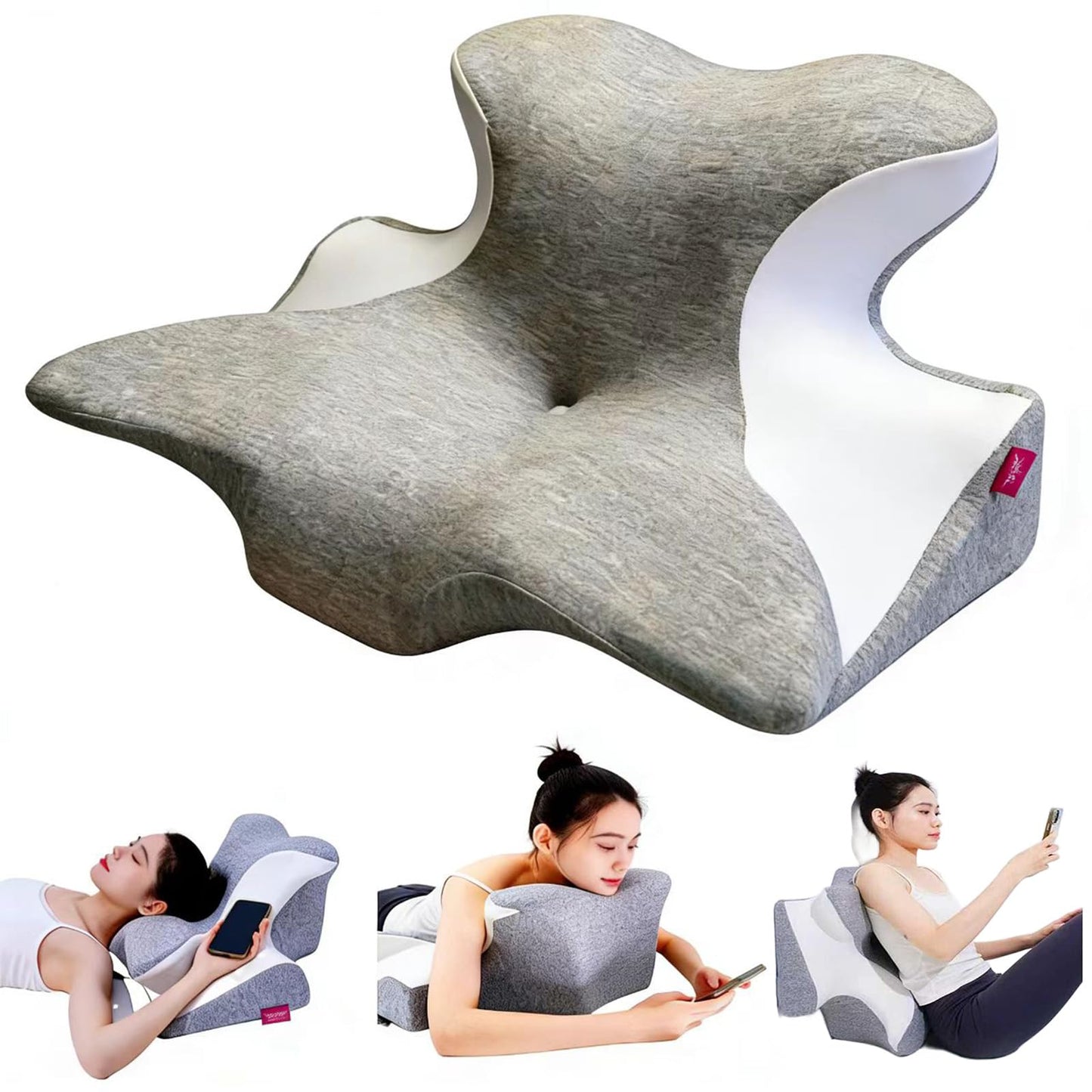 Almohada de espuma viscoelástica para parejas para posiciones íntimas