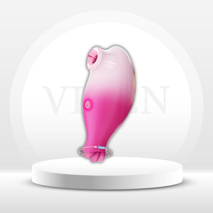MermaidPulse 2-in-1 Suction & Licking Vibrator