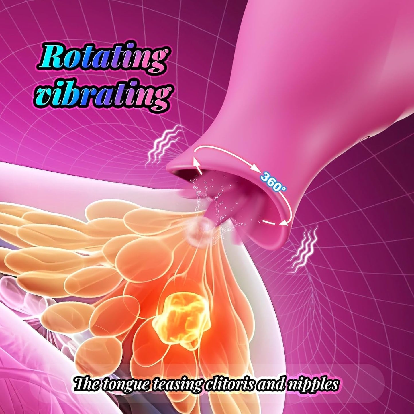 MermaidPulse 2-in-1 Suction & Licking Vibrator