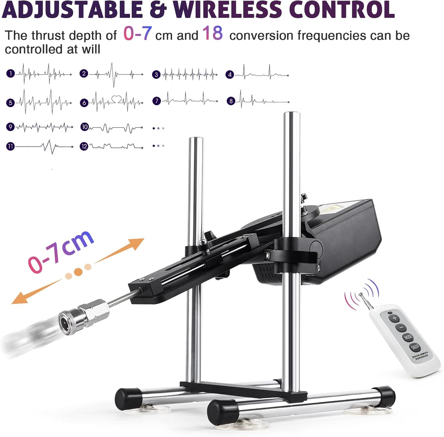 Máquina sexual de metal resistente MetalPulse