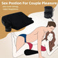 Almohada para Posición Sexual MidnightCurve con Puños de Sujeción