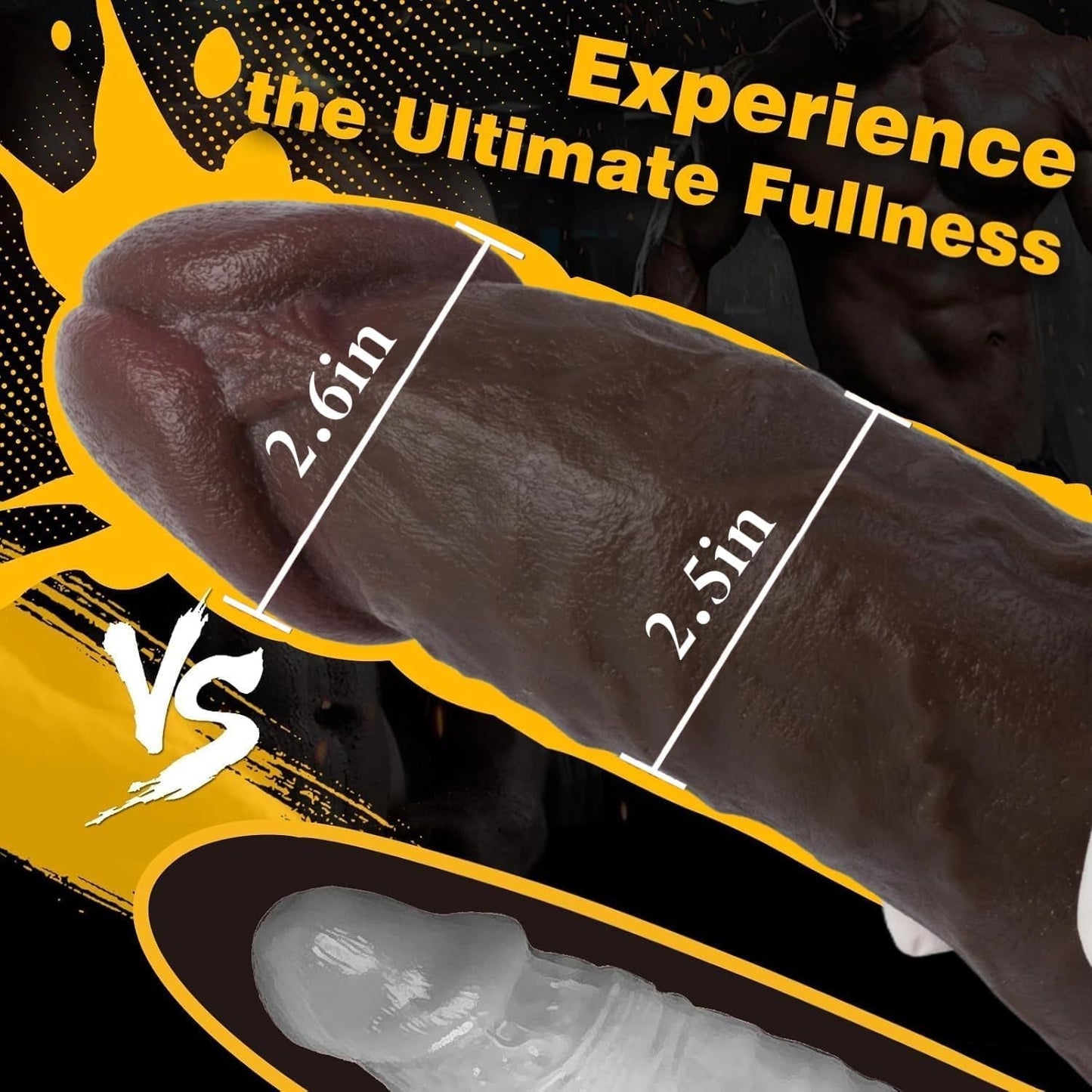 MidnightStallion 12.5" XXL Horse Dildo | Dual-Density Suction Cup