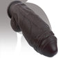 MightyGirth XXL Uncut Suction Cup Ebony Dildo 3" Diameter