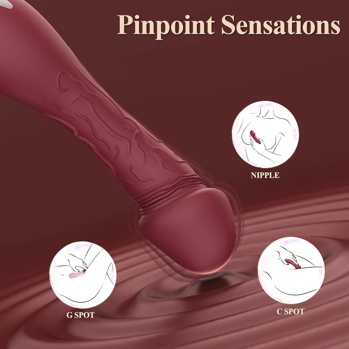 Vibrador MiniMoan RealFeel tipo bala
