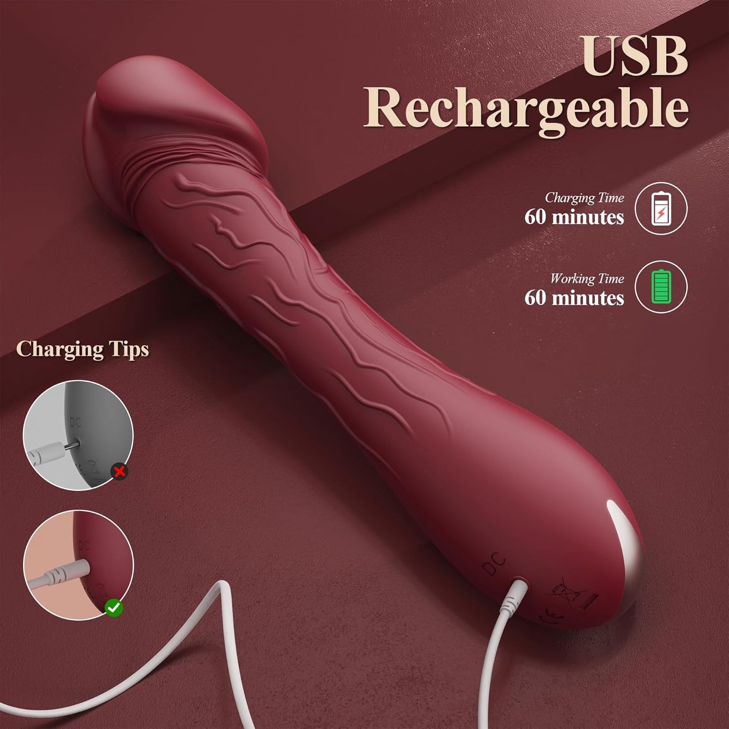 Vibrador MiniMoan RealFeel tipo bala