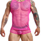 MOB Fishnet Boxer HotPink Final Sale