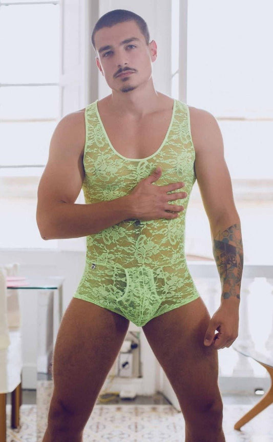 Body en dentelle pour homme MOB – Vente finale