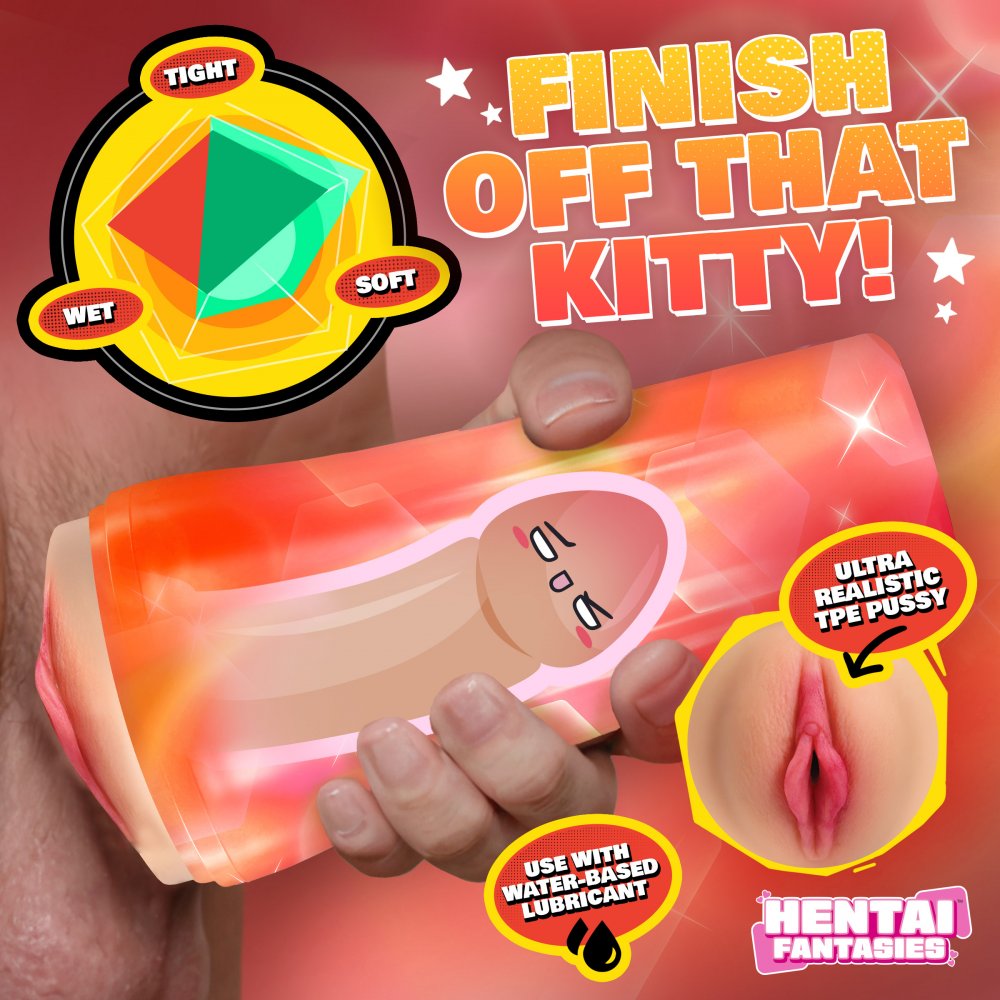 Hentai Fantasies Mochi la Chica Gata Masturbador de Coño