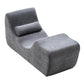 Chaise de salon sexuelle intime incurvée et moderne en mousse