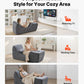 Chaise de salon sexuelle intime incurvée et moderne en mousse