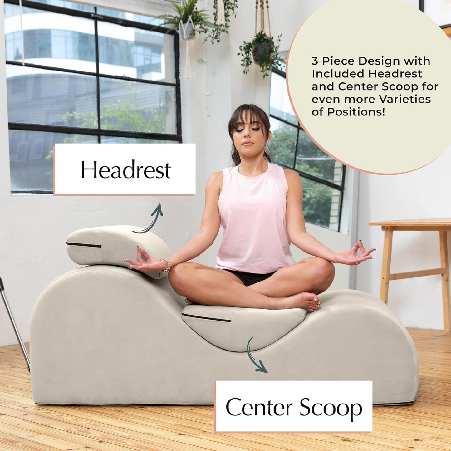 MoonCurve Sex Chaise Lounge Chair