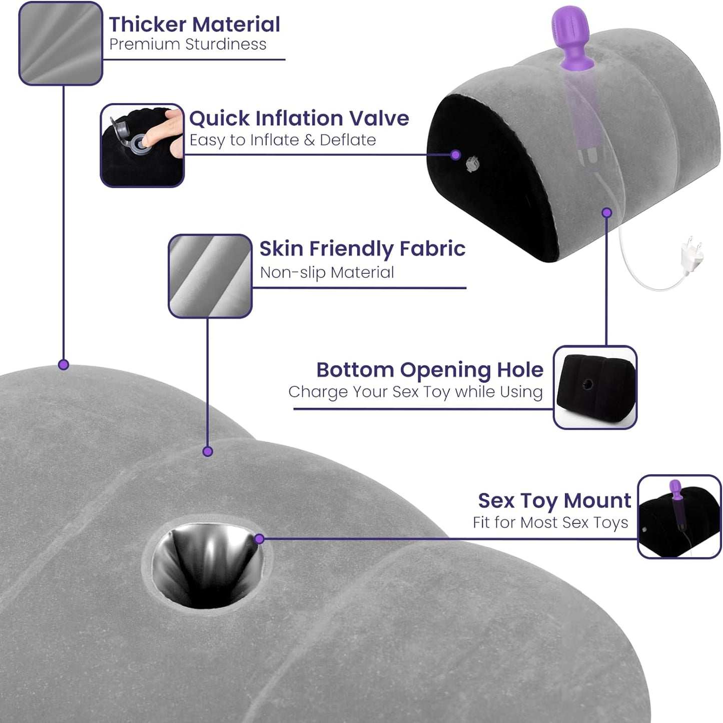 MountMate  Dildo Mount Sex Pillow