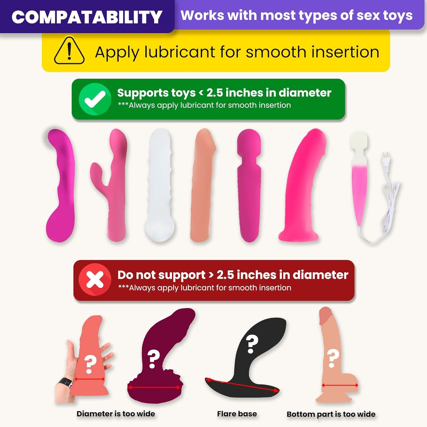 MountMuse Inflatable Dildo Pillow & Position Support
