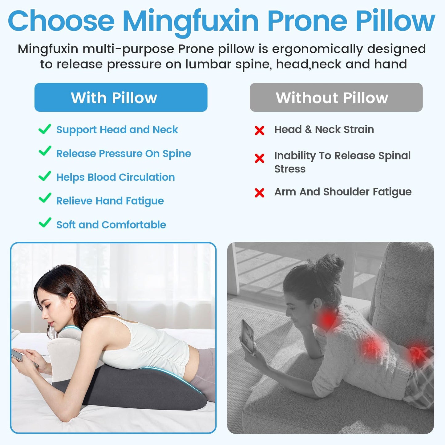 Almohada de cuña para la intimidad en pareja de múltiples posiciones