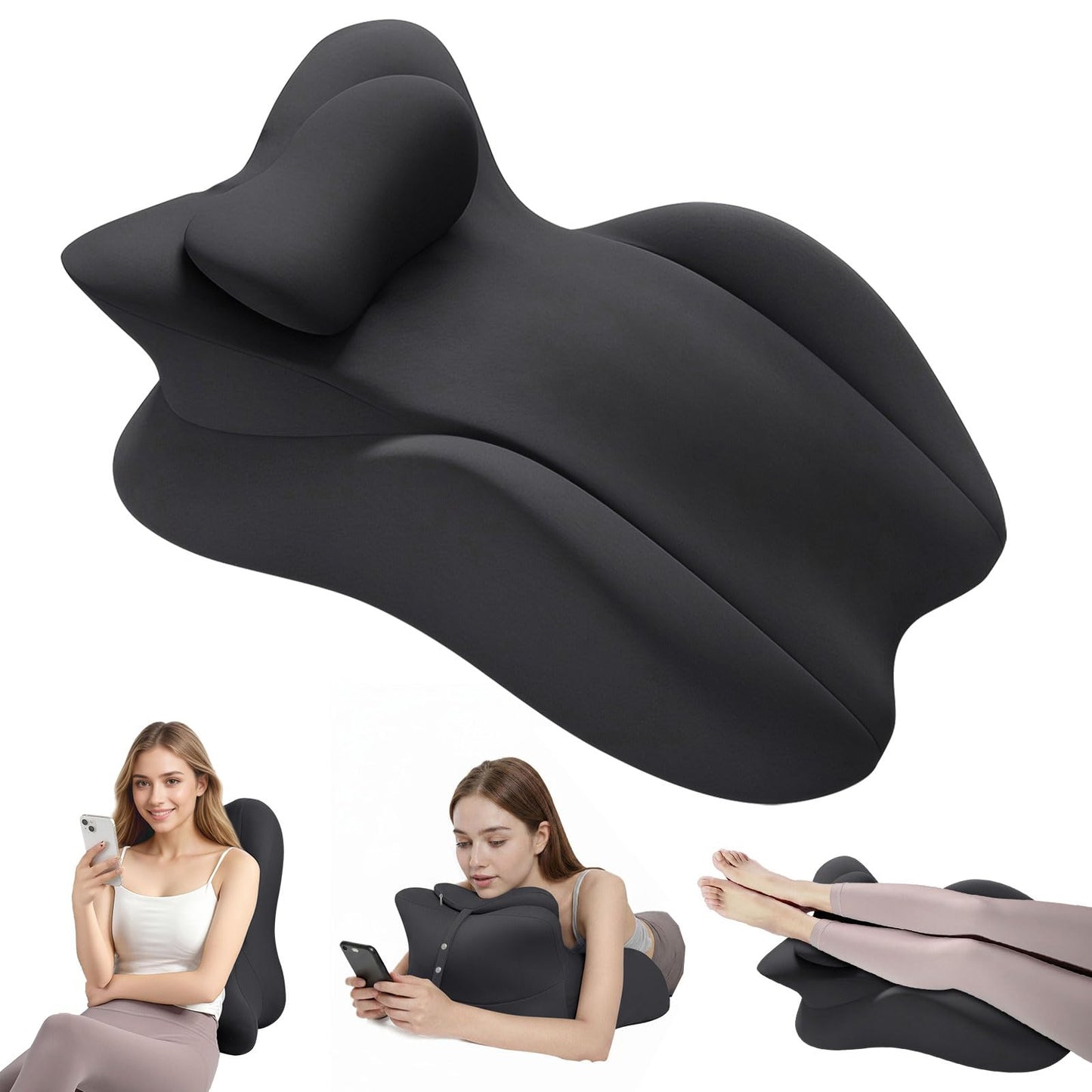 Almohada de soporte íntimo multiposición para parejas