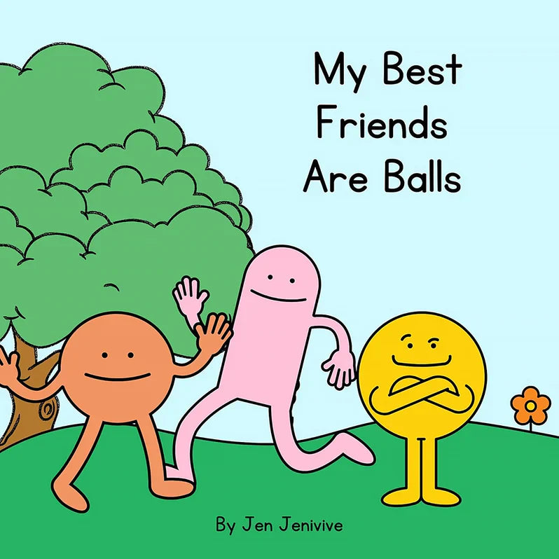 My Best Friends Are Balls Adult Parody Humor Book par Jen Jenivive