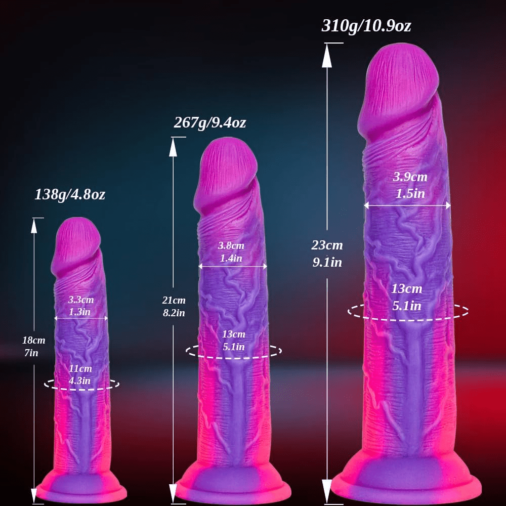 MysticTrio Fantasy Strap-On Kit | 3 Dildos & Harness
