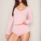 Soft Long Sleeve Loungewear Set