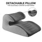 Almohada cuña de látex natural para posiciones sexuales