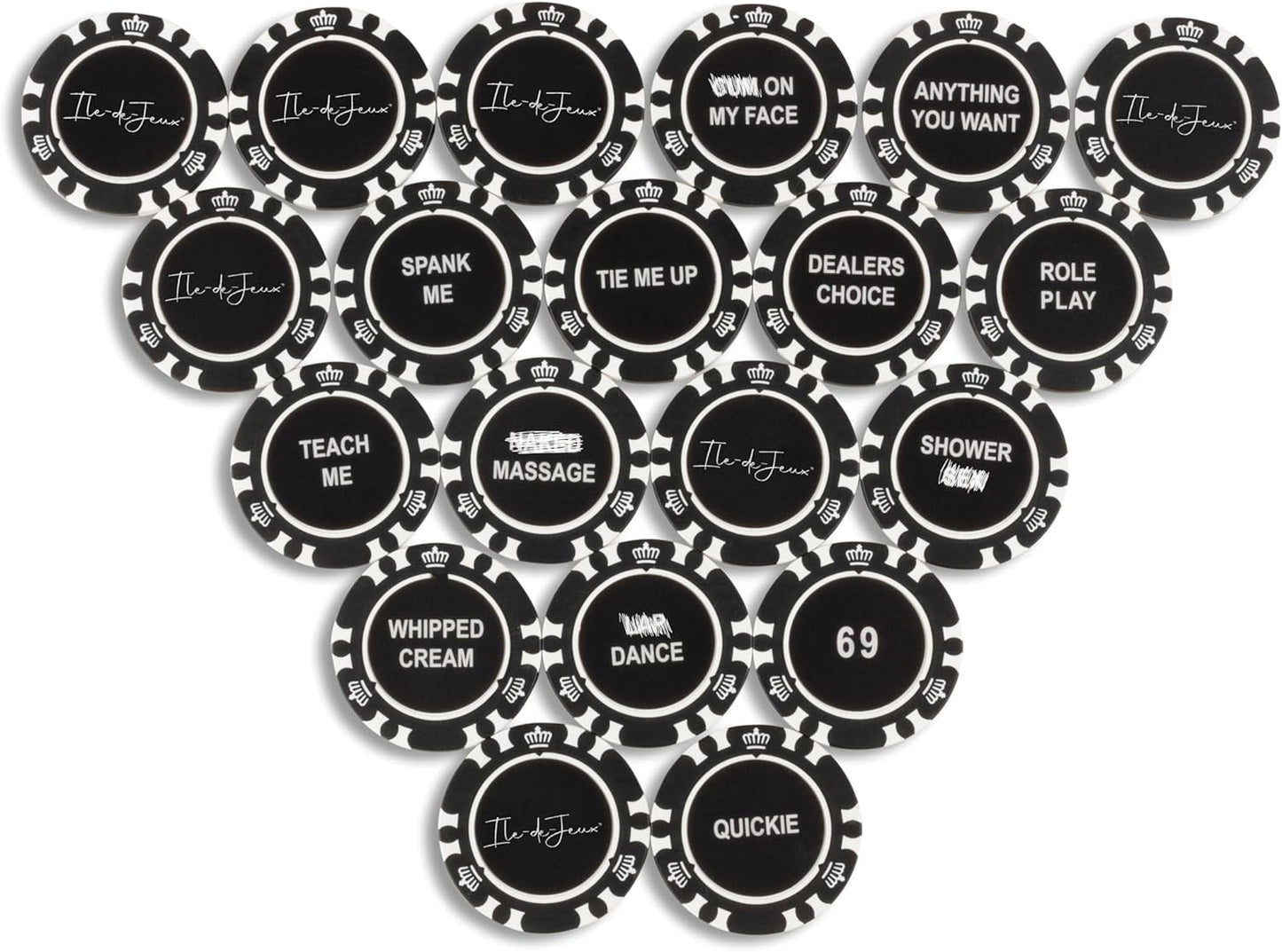 Naughty Couples Game Tokens