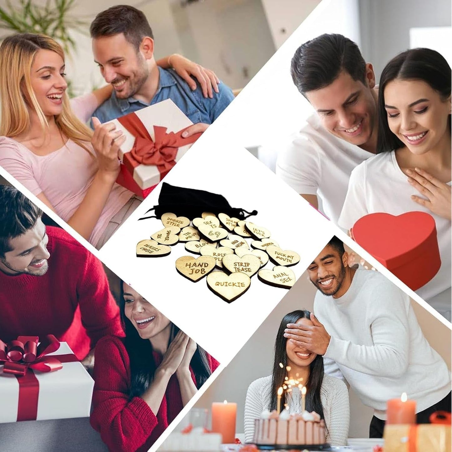 Naughty Couples Sex Game Tokens