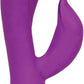 Vibrador Conejo de Silicona Morado para Punto G NightCurve