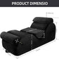 NoirCurve XL Black Sex Chaise Lounge
