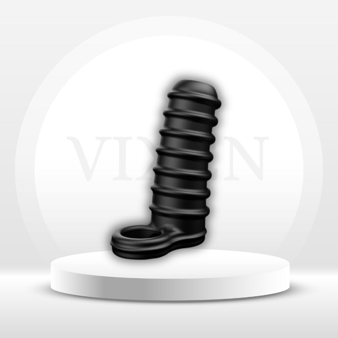 NoirGrip Anneau texturé pour l'amélioration de la circonférence du pénis