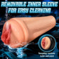 NoirPulse Vibrating Male Stroker Fleshlight with 12 Modes