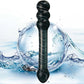 NoirScepter Black Double Ended Glass Dildo