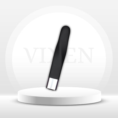 Vibromasseur balle torsadé noir NoirTwist