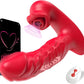 NoirWhisper Vibrador Ponible de Empuje y Succión