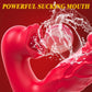 NoirWhisper Vibrador Ponible de Empuje y Succión