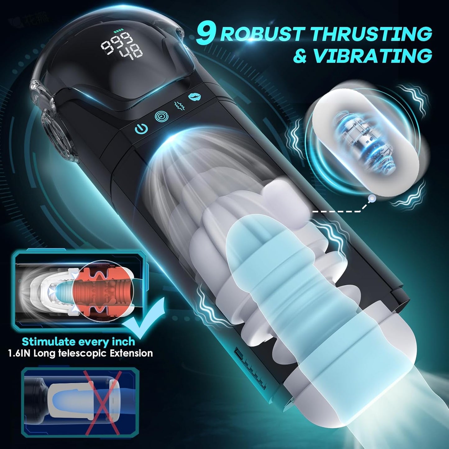 Masturbateur NovaCore 9X Pleasure
