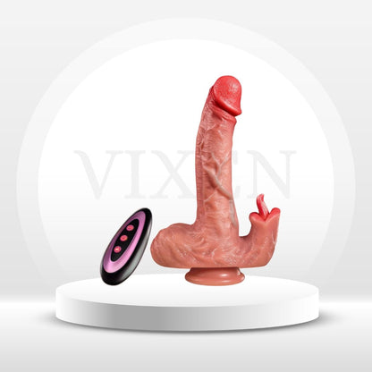 NovaRider Licking Dildo – 5-in-1 Thrusting Vibrator